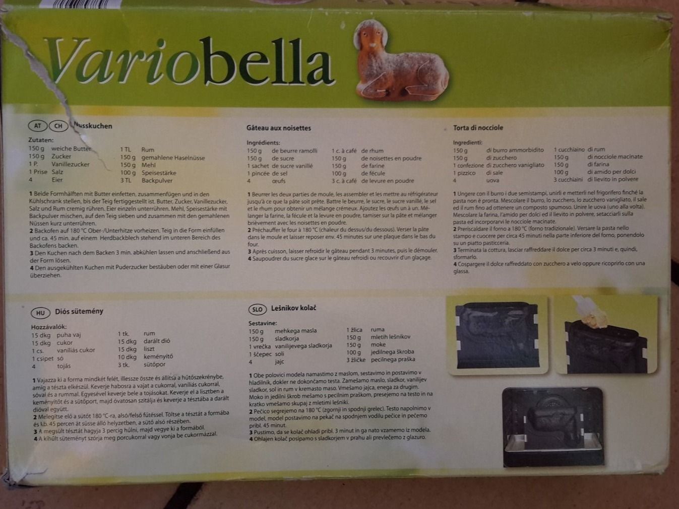 Backformen: Backform Kuchen Sitzende Lamm backen ungebraucht – Neu und originalverpackt aus Aldesago von ant_zk5q 2