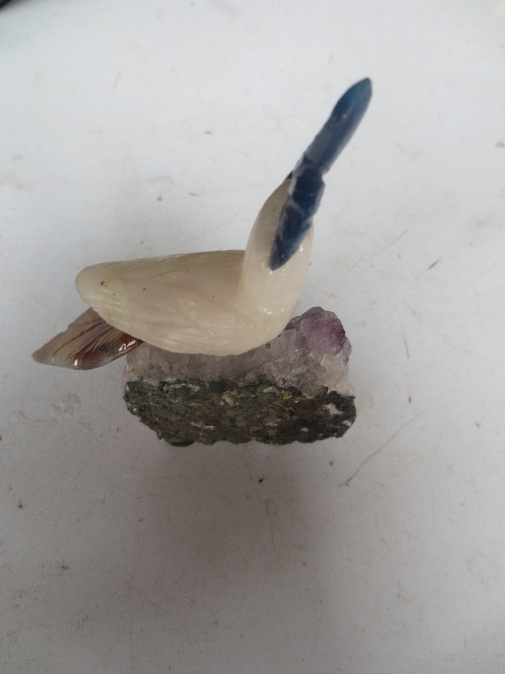 Mineralien & Heilsteine: Amethyst Kakadu – Gebraucht aus Weier im Emmental von waefler03 1