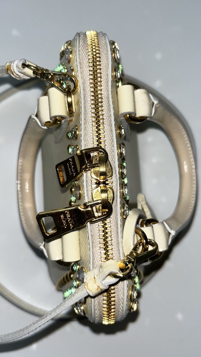 Prada Borse da donna: Prada Patent Crystal Mini Promenade Handbag  – Usato da Glattpark(Opfikon) venduto da Sbitizi 7