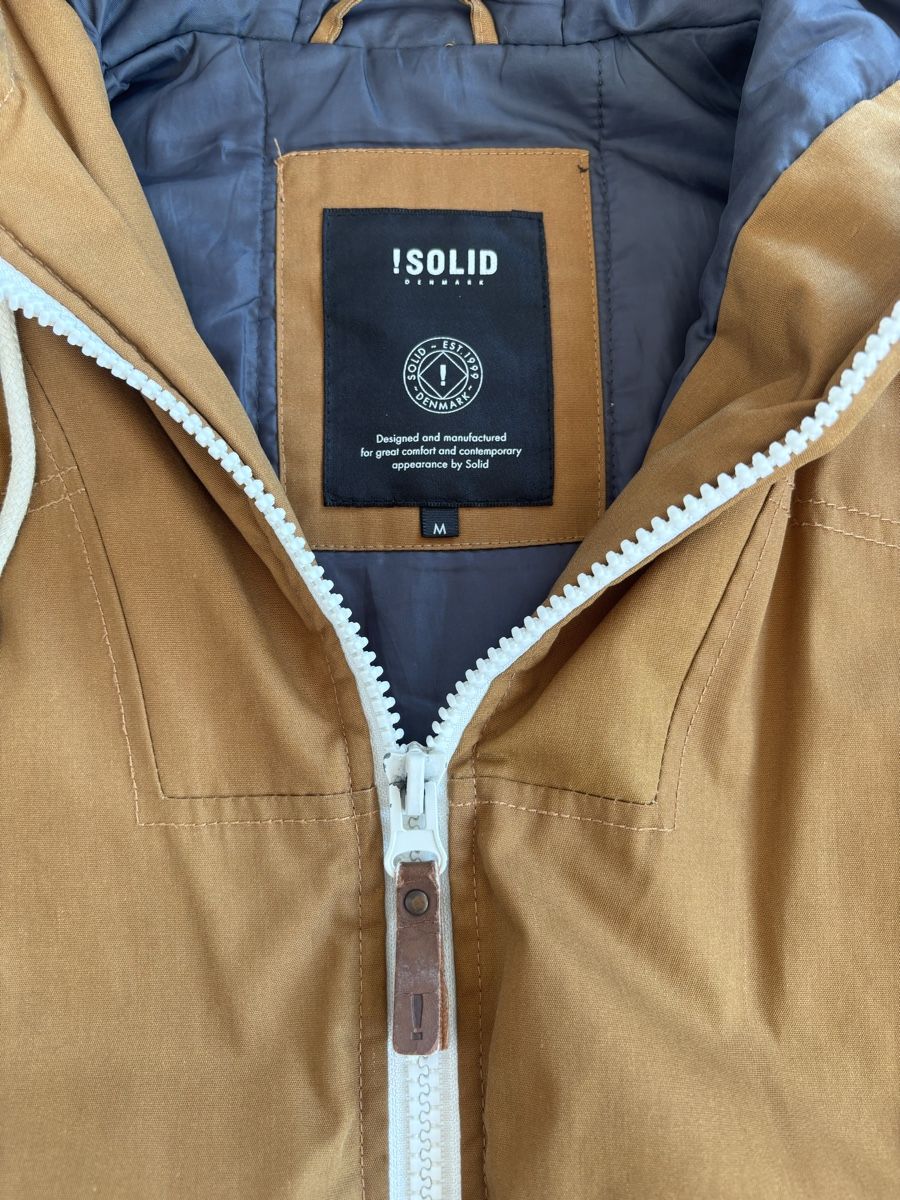 Giacche: Solid Men's Jacket - Brown, Size M – Usato da Erlenbach ZH venduto da Ma.Pi 2