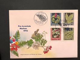 FDC Luxus 1992 Sondermarken Philswiss Spezialcouvert (R307)