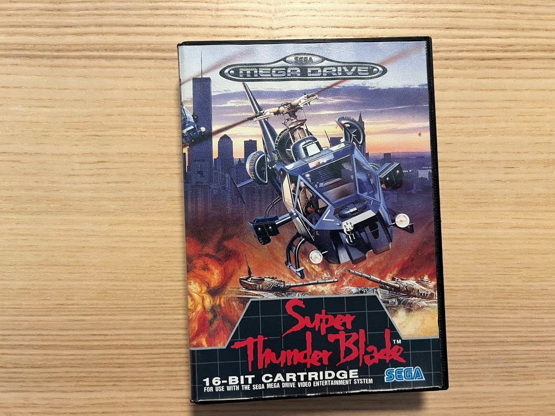 Sega Giochi: Super Thunder Blade Megadrive PAL OVP – Usato da Männedorf venduto da Armando76