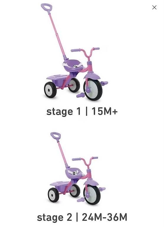 Veicoli per bambini: SmarTrike Dreirad in Rosa-/Lila – Usato da Sursee venduto da Aleksis 1