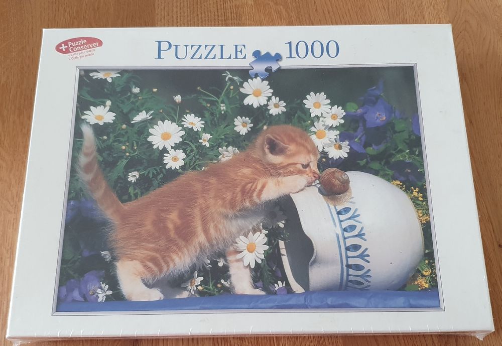 Puzzle 'Kleiner Naseweis' – 1000 Teile, Fertiges Bild Ca. 70 X 50 Cm (Nr. 11000789)
