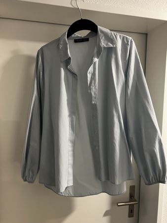 Hellblaue Bluse Refka Gr. 42