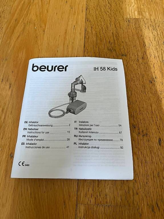 Attrezzature mediche: Inhalator, Beurer IH58 Kids, einmal benutzt – Usato da Zürich venduto da guy_pqx2 3