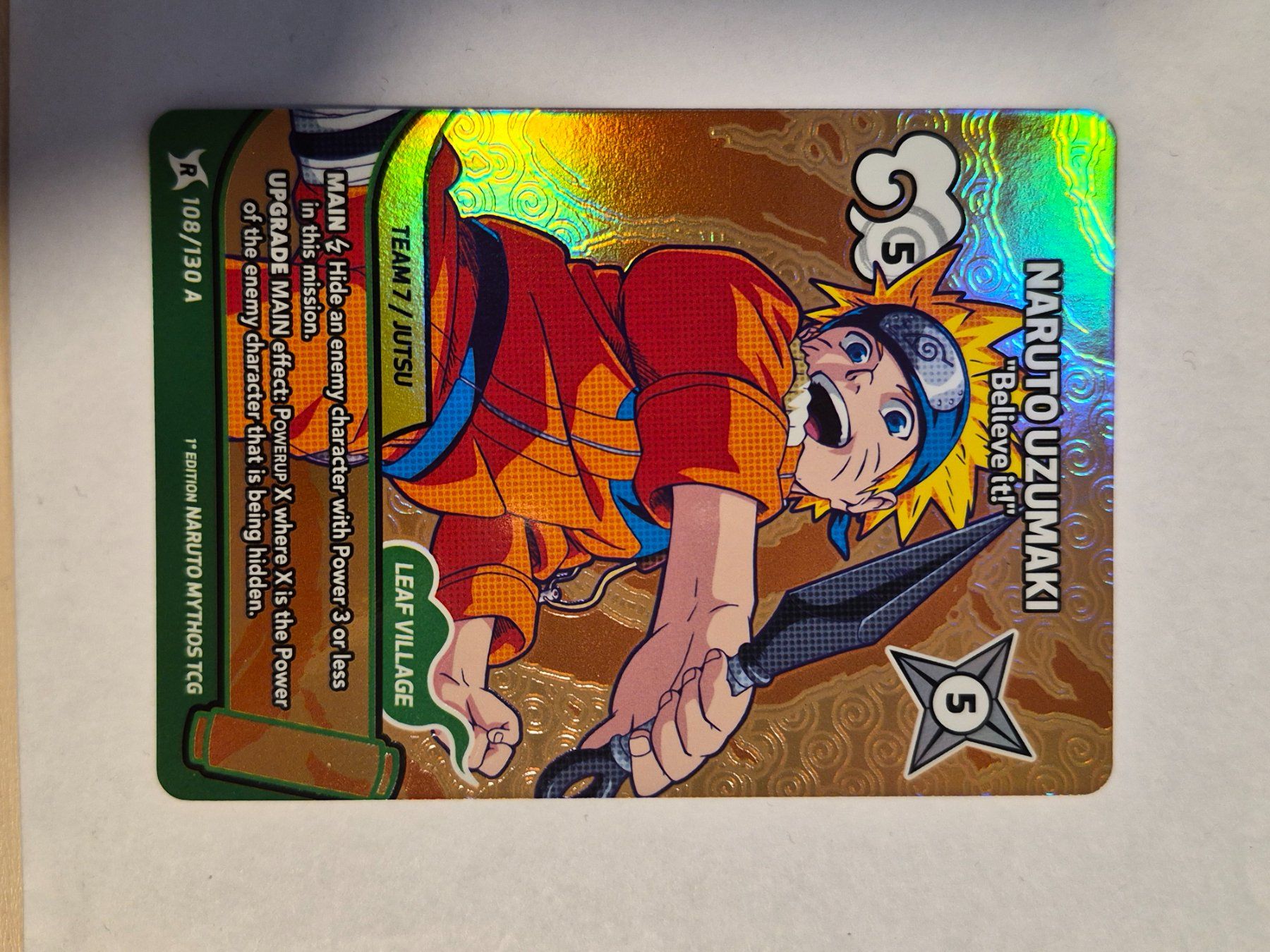 Carte collezionabili: Naruto Mythos Naruto Rare 108/130 AA ENG – Usato da Hermetschwil-Staffeln venduto da Hakicards 1