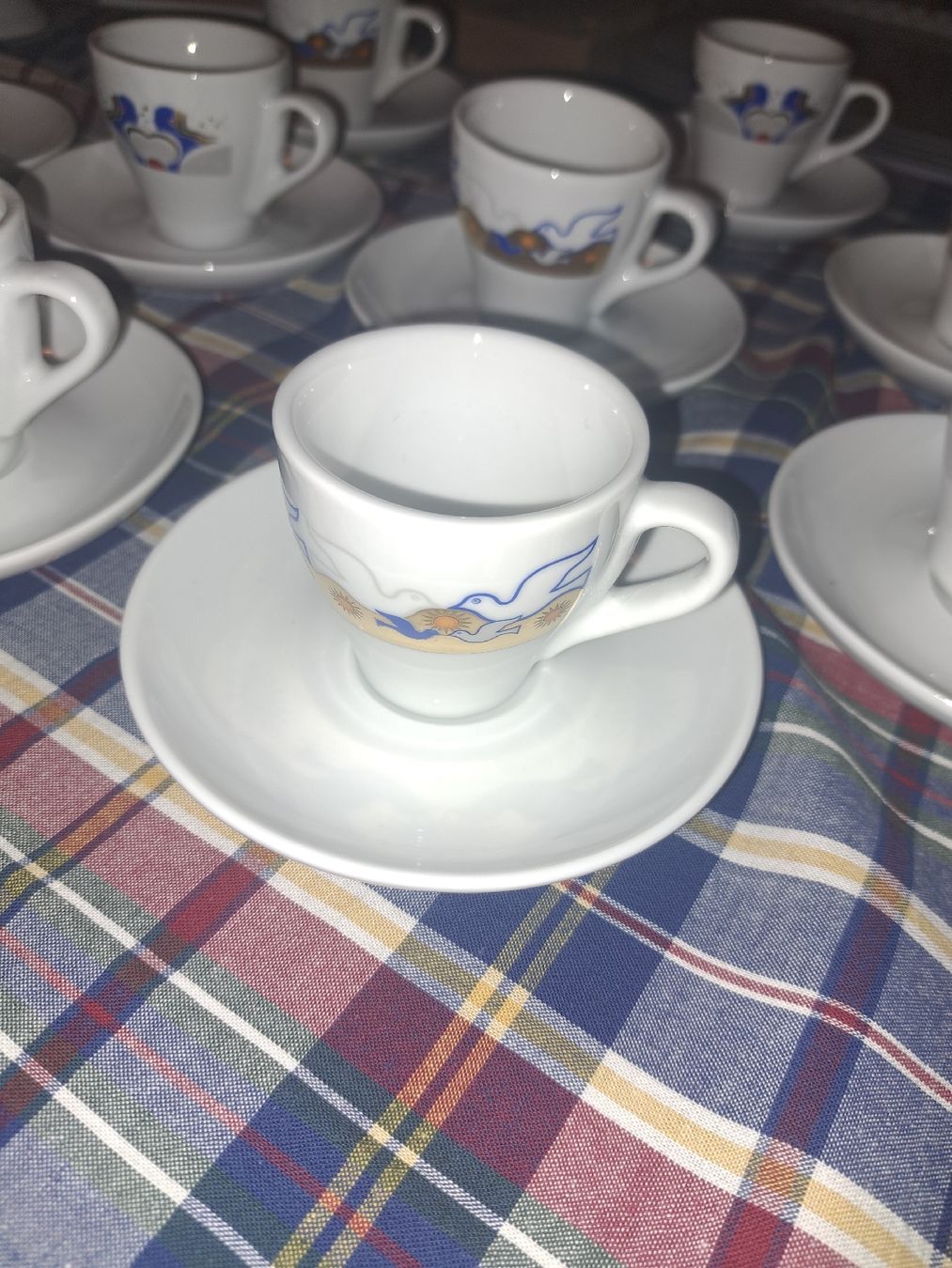 Tazze: Cornercard Espressotassen, 10 Stück, neu – Nuovo (secondo la descrizione) da Kölliken venduto da Upcycling-by-Mc-TAM 4