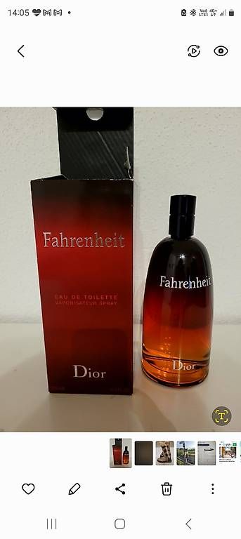 Parfum & Eau de Toilette: Fahrenheit eau de toiette 200ml – Gebraucht aus Genestrerio von pam_6csy