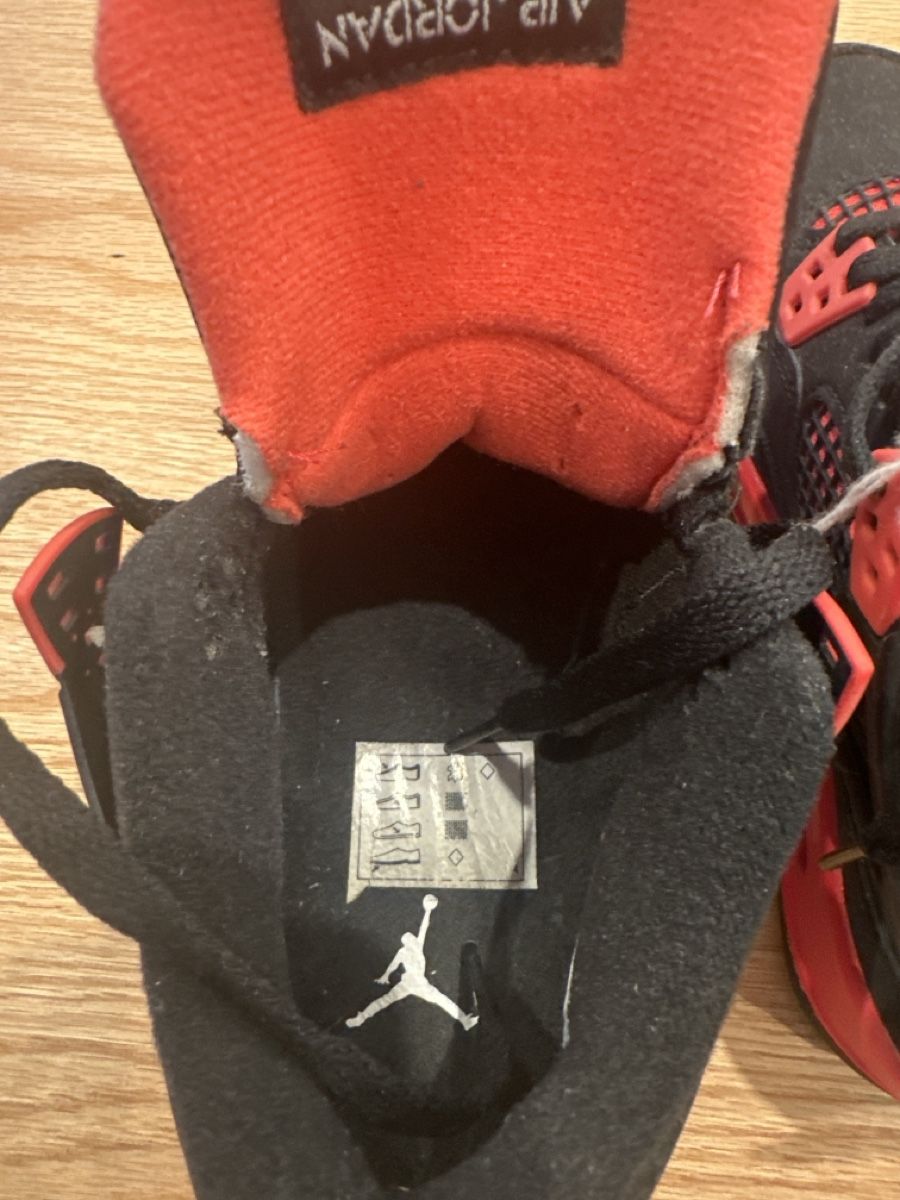 Jordan Scarpe da uomo: Jordan 4 red Thunder  – Nuovo (secondo la descrizione) da Trimmis venduto da Subburbia 3