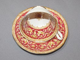 Royal Albert Florentine Red Tasse & Untertasse