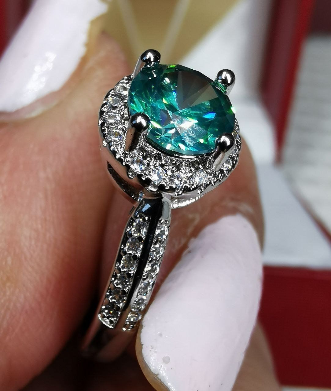Anelli: Bague avec zircons – Nuovo e nell'imballaggio originale da Reconvilier venduto da Tsma67 1