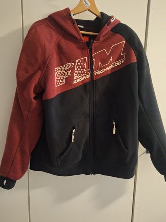 FLM Motorrad-Hoodie mit Protektoren – Grösse XL 