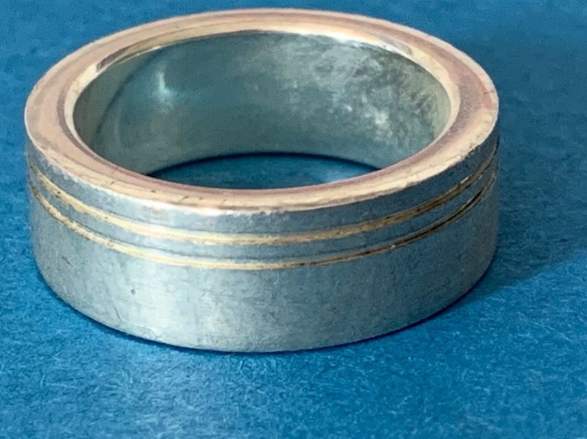 Anelli: Silberring Klassisch 2RILLEN (52) – Usato da Laufen venduto da belleskulptur 7