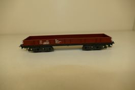 Märklin H0: DB Niederbordwagen dunkelbraun