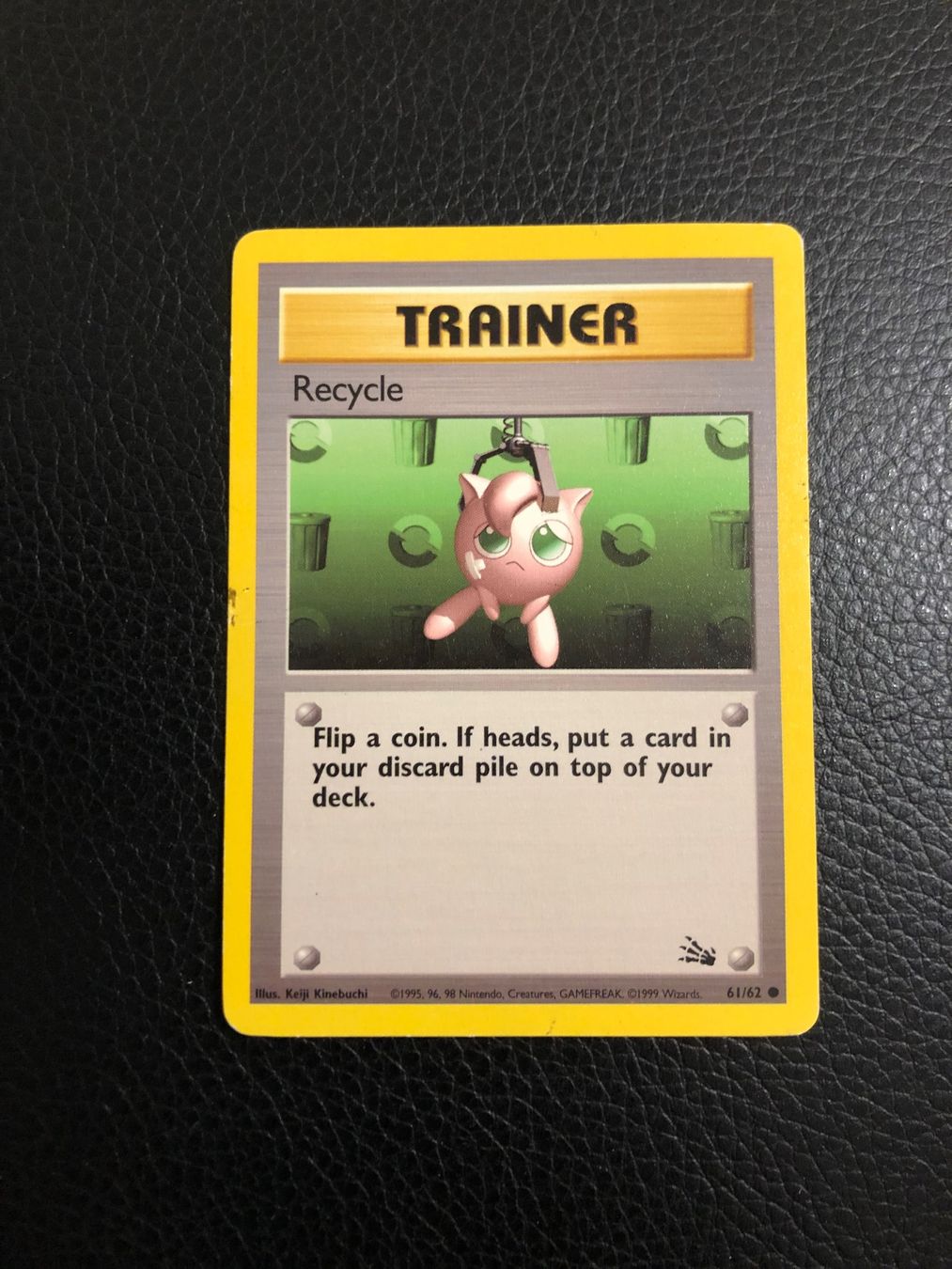 Pokémon Cartes à collectionner: Fossil Recycle 61/62 Ab 1 – D'occasion à Paradiso par Pkmn10