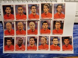 panini wm 2010 internationale version stickers schweiz