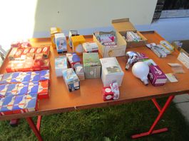 Kleines Lot alte Glühbirnen