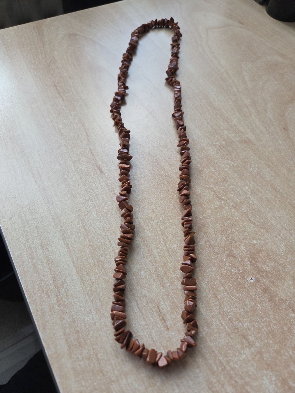 Catenine: Goldfuss Splitterstein Kette Neu – Nuovo (secondo la descrizione) da Winterthur venduto da katzen07 1
