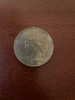 USA Silbermünze Peacedollar 1923
