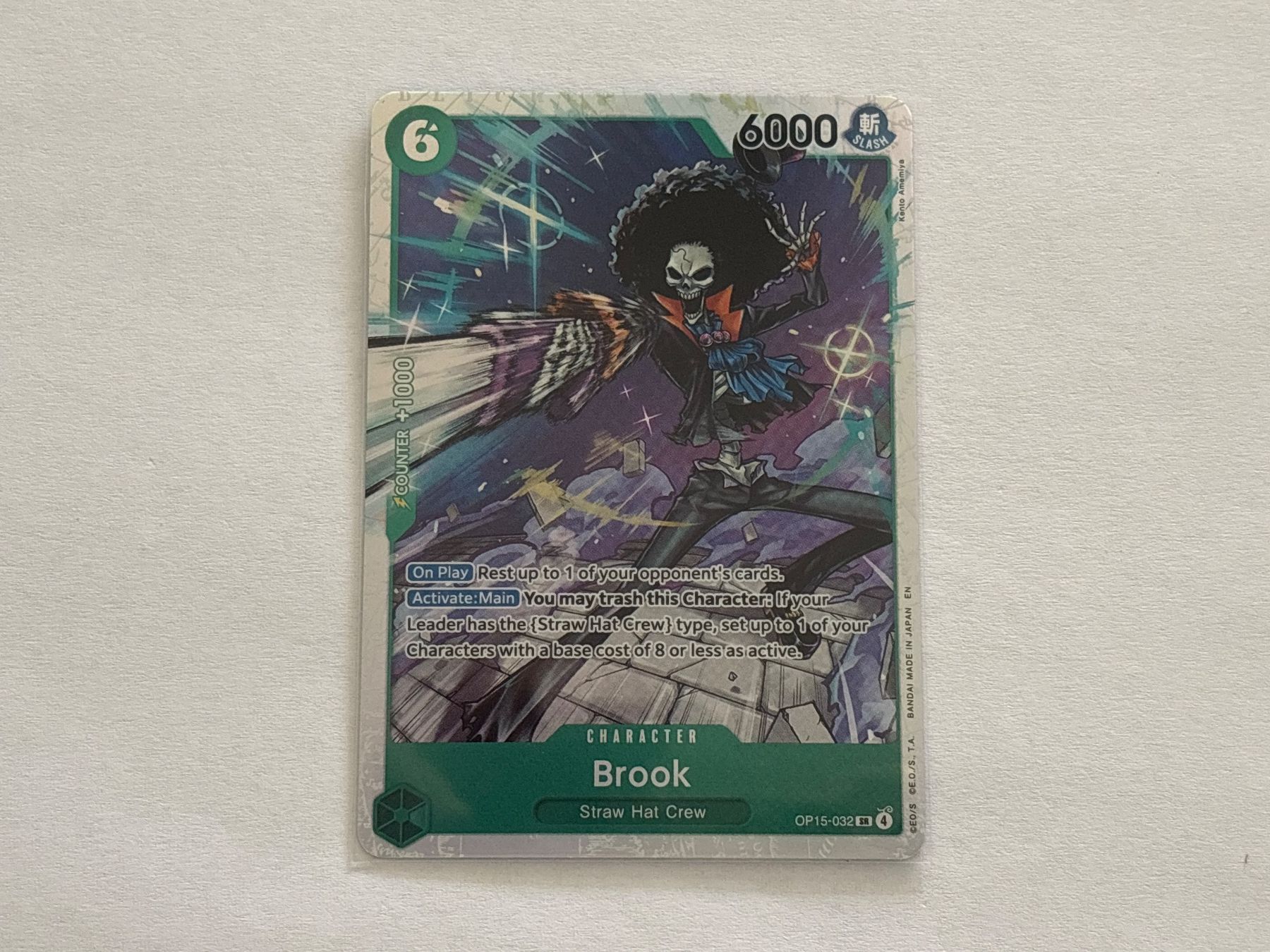 Bandai Carte collezionabili: One Piece TCG CARD OP15-032 ENG – Nuovo (secondo la descrizione) da Schaffhausen venduto da Brickorama0815