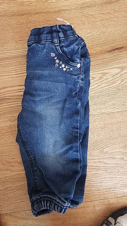 Gefütterte Jeans Gr 74