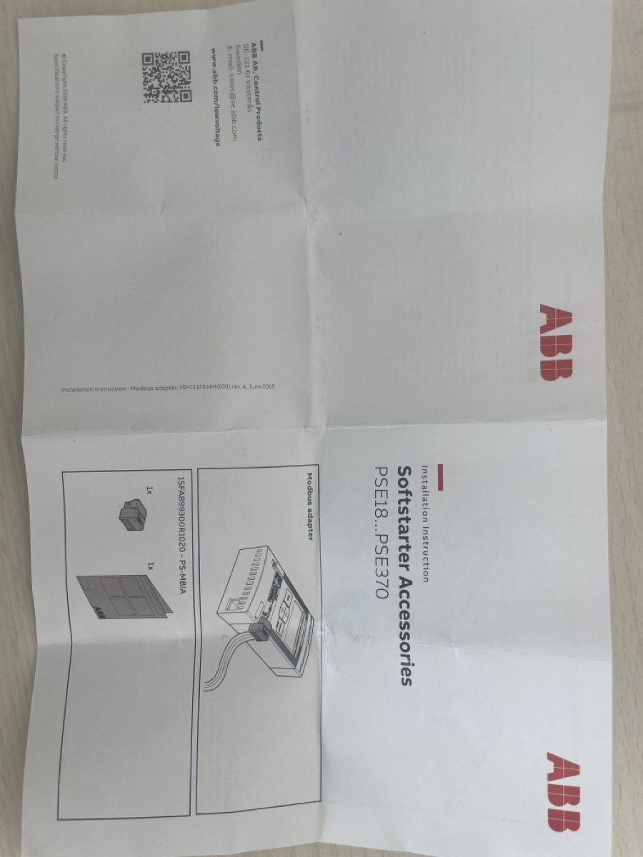 ABB Componenti elettronici: ABB Kommunikations-Modul PS-MBIA Modbus-RTU Adapter – Nuovo (secondo la descrizione) da Zetzwil venduto da Sani262 2