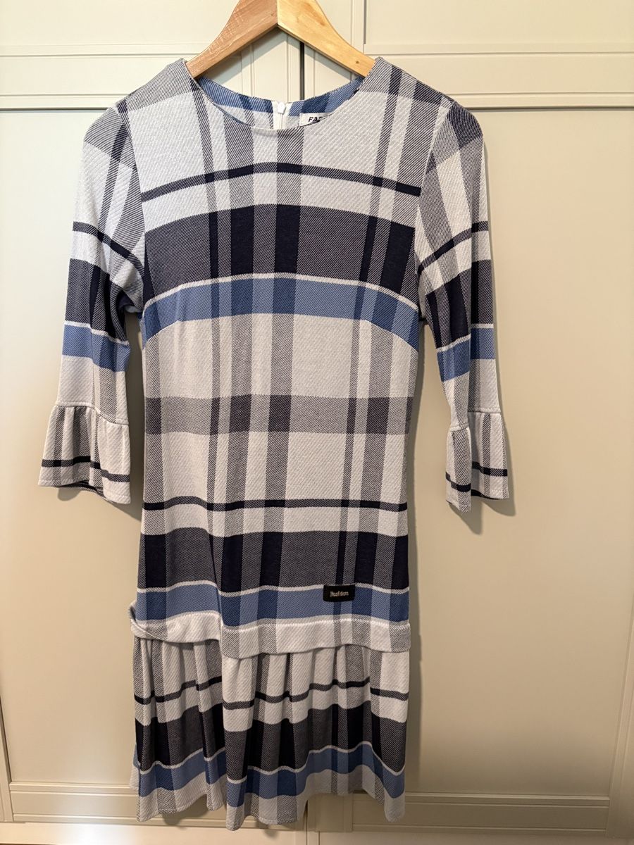 Vestiti: Grey / blue viscose dress 36 – Usato da Rolle venduto da gos_2xy5