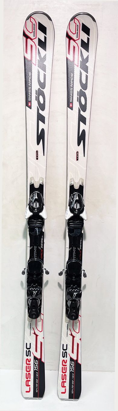 Stöckli Sci: Stöckli LASER SC WORLDCUP   156 cm; Rennski – Usato da Brüttisellen venduto da SkiverkaufStepan