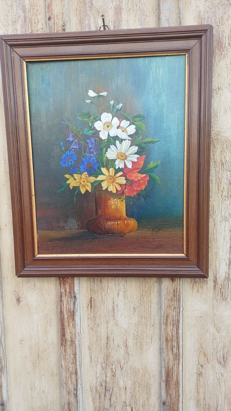 Posters & Illustrations: Schönes Blumenbild Handgemalt  – D'occasion à Flawil par Naphtali