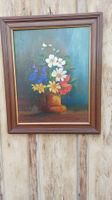 Schönes Blumenbild Handgemalt 