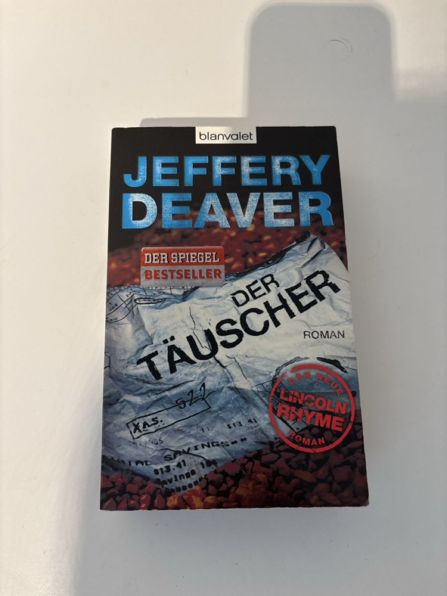 Libri: Jeffery Deaver - Der Täuscher, gebraucht – Usato da Adliswil venduto da ninotschka7