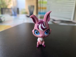 Littlest Pet Shop Hase rosa guter Zustand