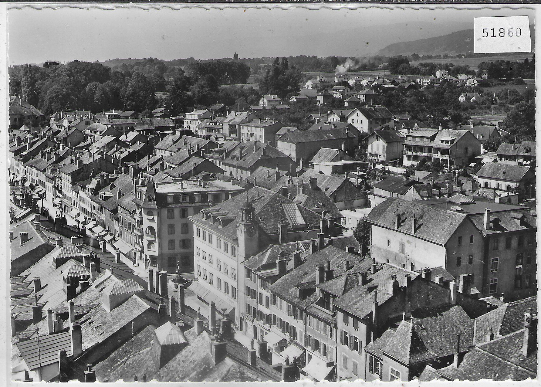 Cartoline postali: En Avion au-dessus de Rolle – Usato da Ettingen venduto da Kartenplanet
