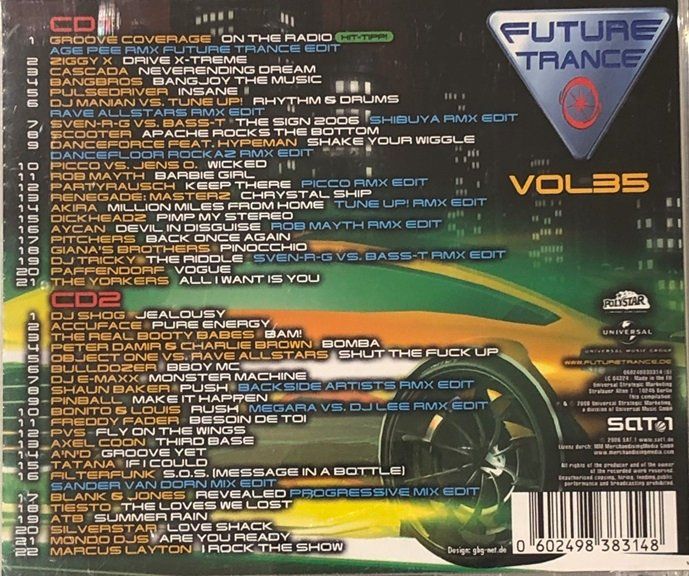 CD: Future Trance - Vol. 35 – Usato da Grüningen venduto da azulgris 1