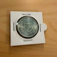 Schweizer Silbermünze 5 Franken 1967