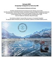 Schweiz 2026 (Box2) FDC Eishockey WM hockey sur glace