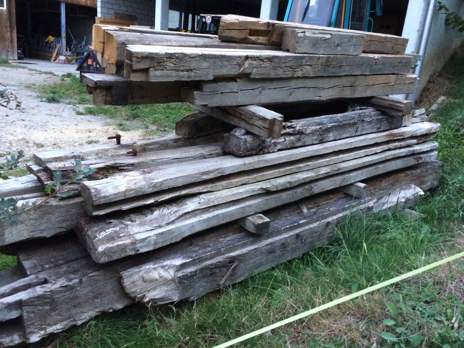 Holzartikel: Altholzbalken aus Rückbau Eiche – Gebraucht aus Wiliberg von MONSCHWIL 2