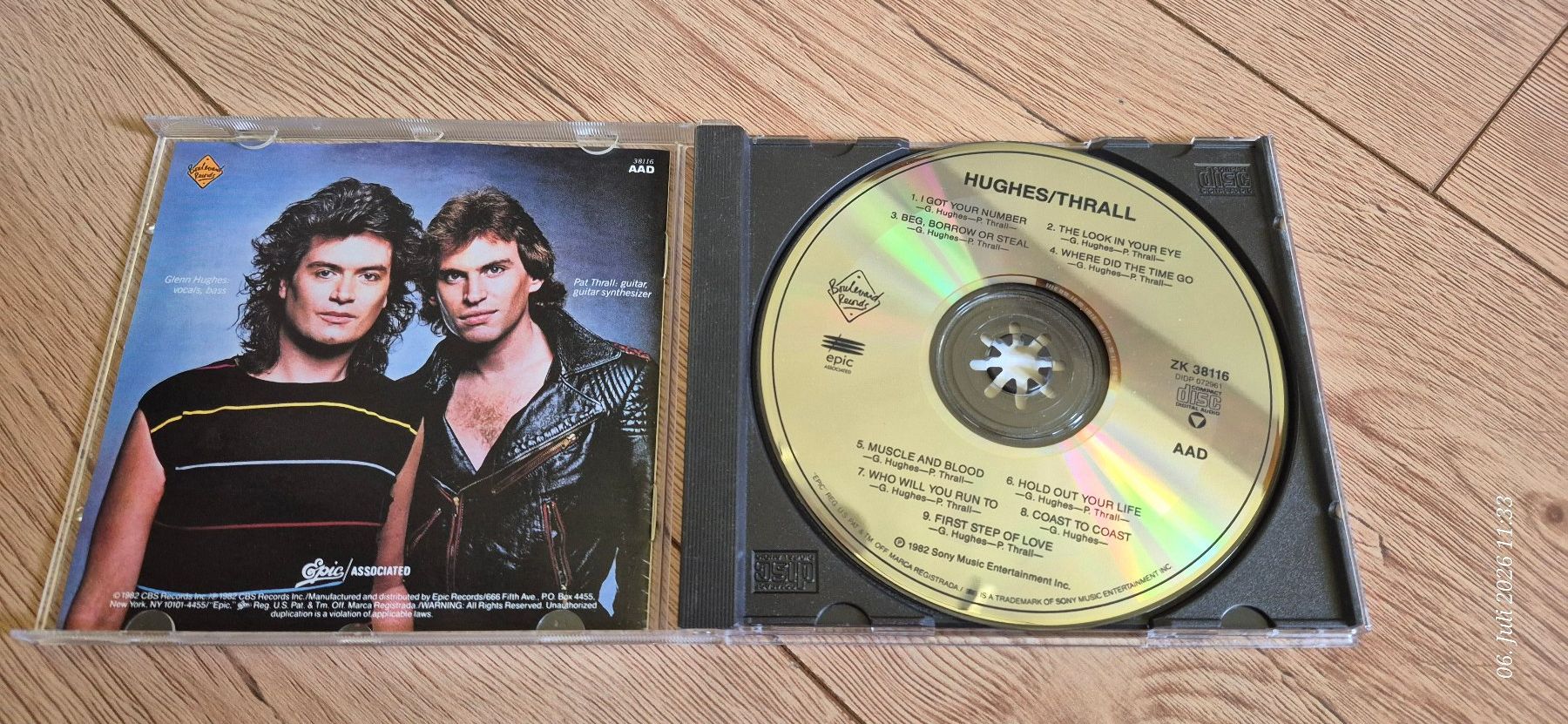 CD: CD Rock HUGHES THRALL ! – Usato da Wildhaus venduto da insgi 1