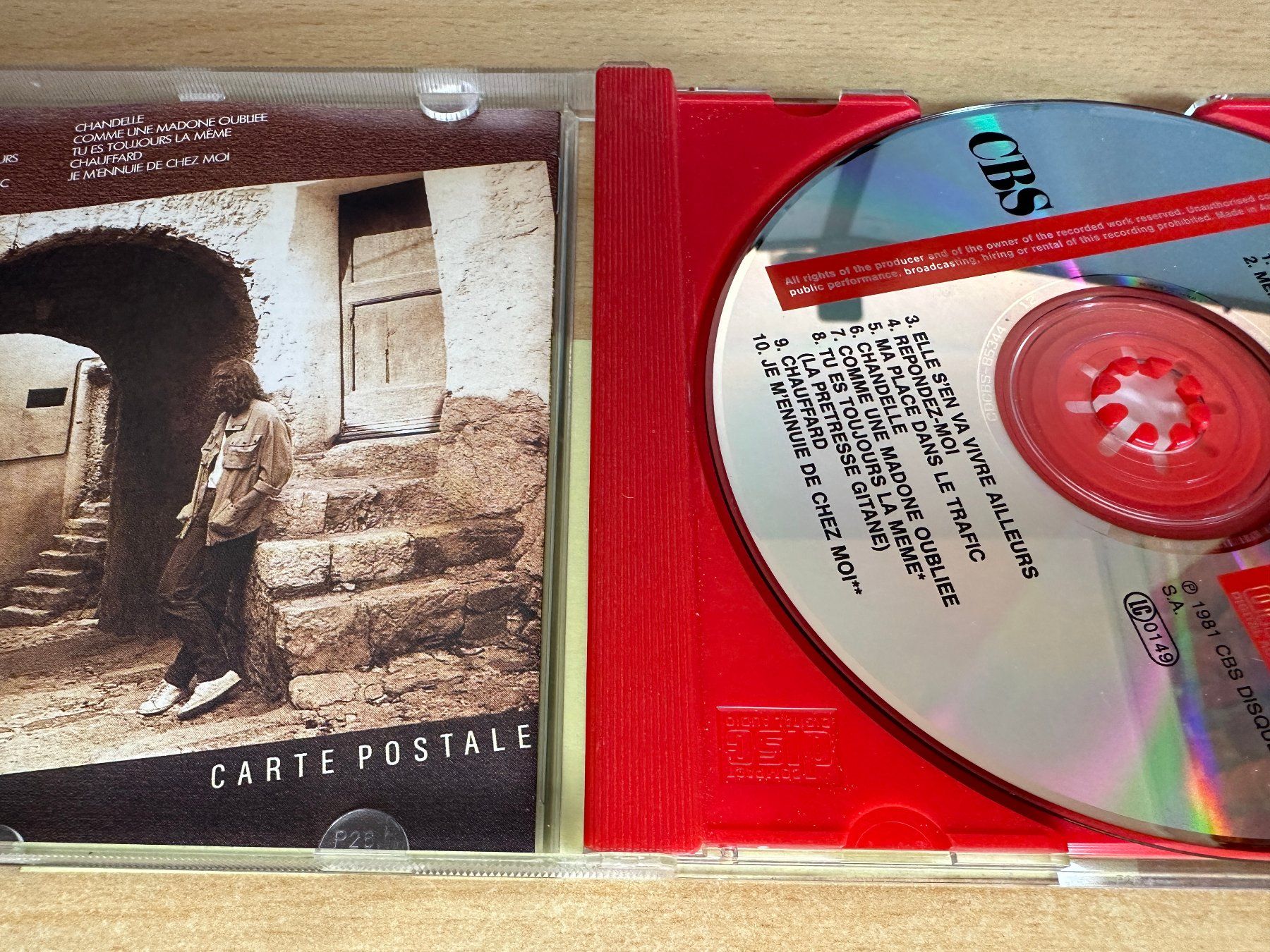 CD: Francis Cabrel – Carte Postale – Usato da Rikon im Tösstal venduto da Alpenmutz 2