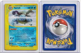 Pokémon Turtok 37/165 Reverse Holo Expedition DE
