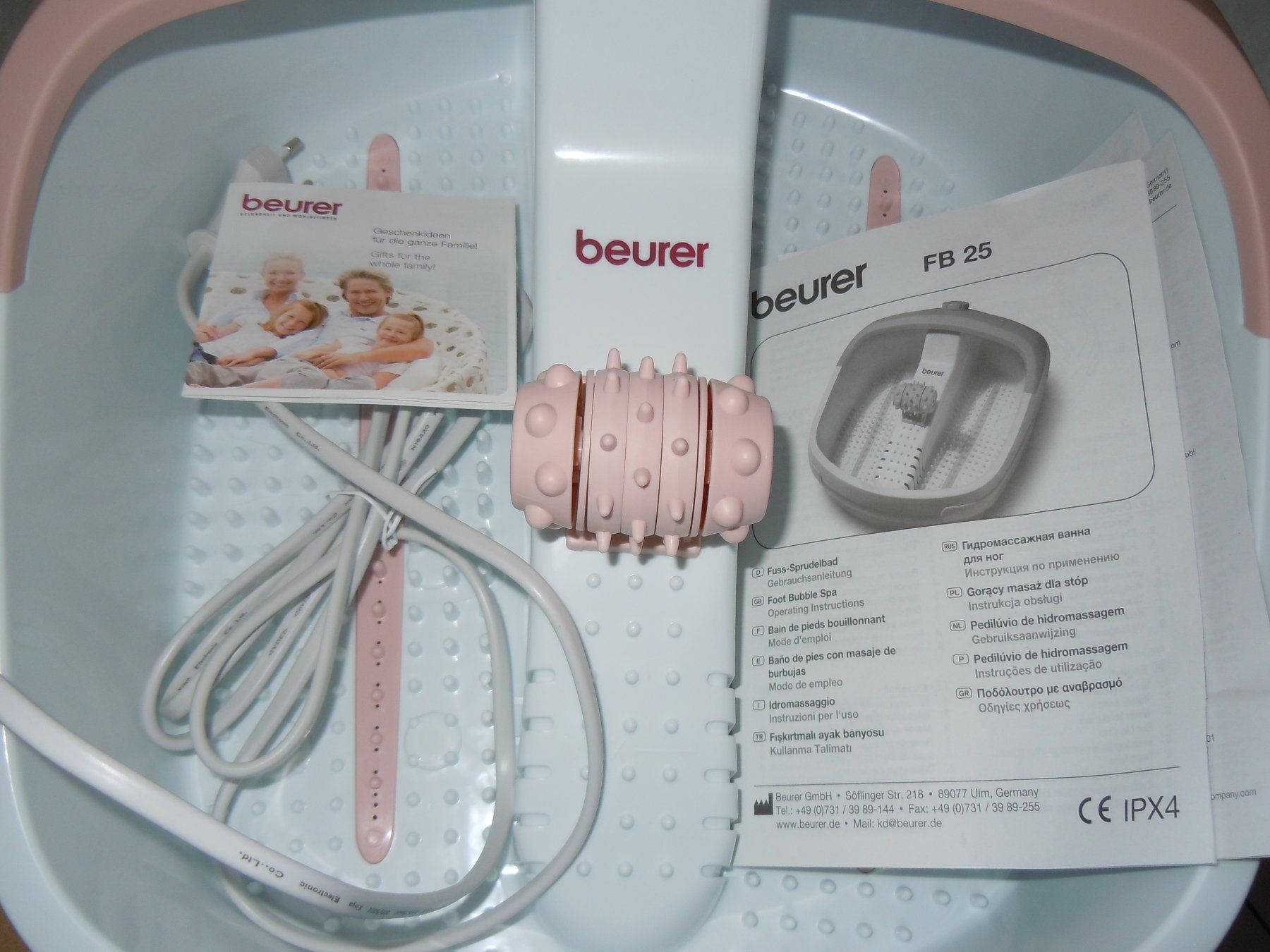 Beurer Dispositivi per massaggi: Fusssprudelbad Beurer FB25     Neu – Nuovo e nell'imballaggio originale da Luzern venduto da Baumli1 9