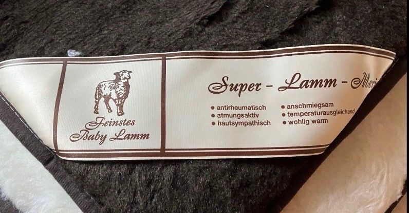 Coperte: SchafwollDecke – Usato da Langenthal venduto da flower101 4