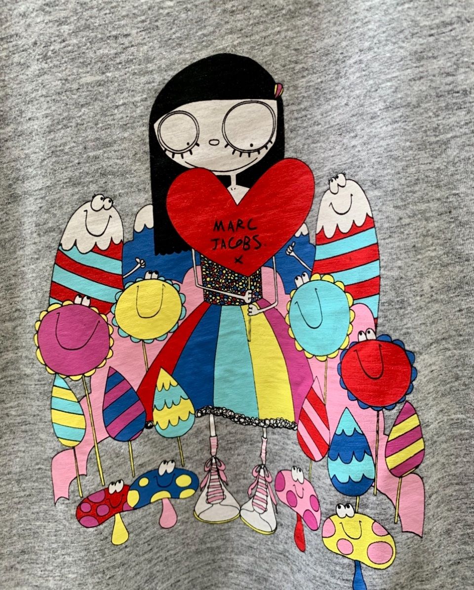 Marc Jacobs Vestiti & Gonne: Magnifique robe pull MARC JACOBS dessins multicolores 4ans – Nuovo (secondo la descrizione) da Martigny venduto da only__you 2