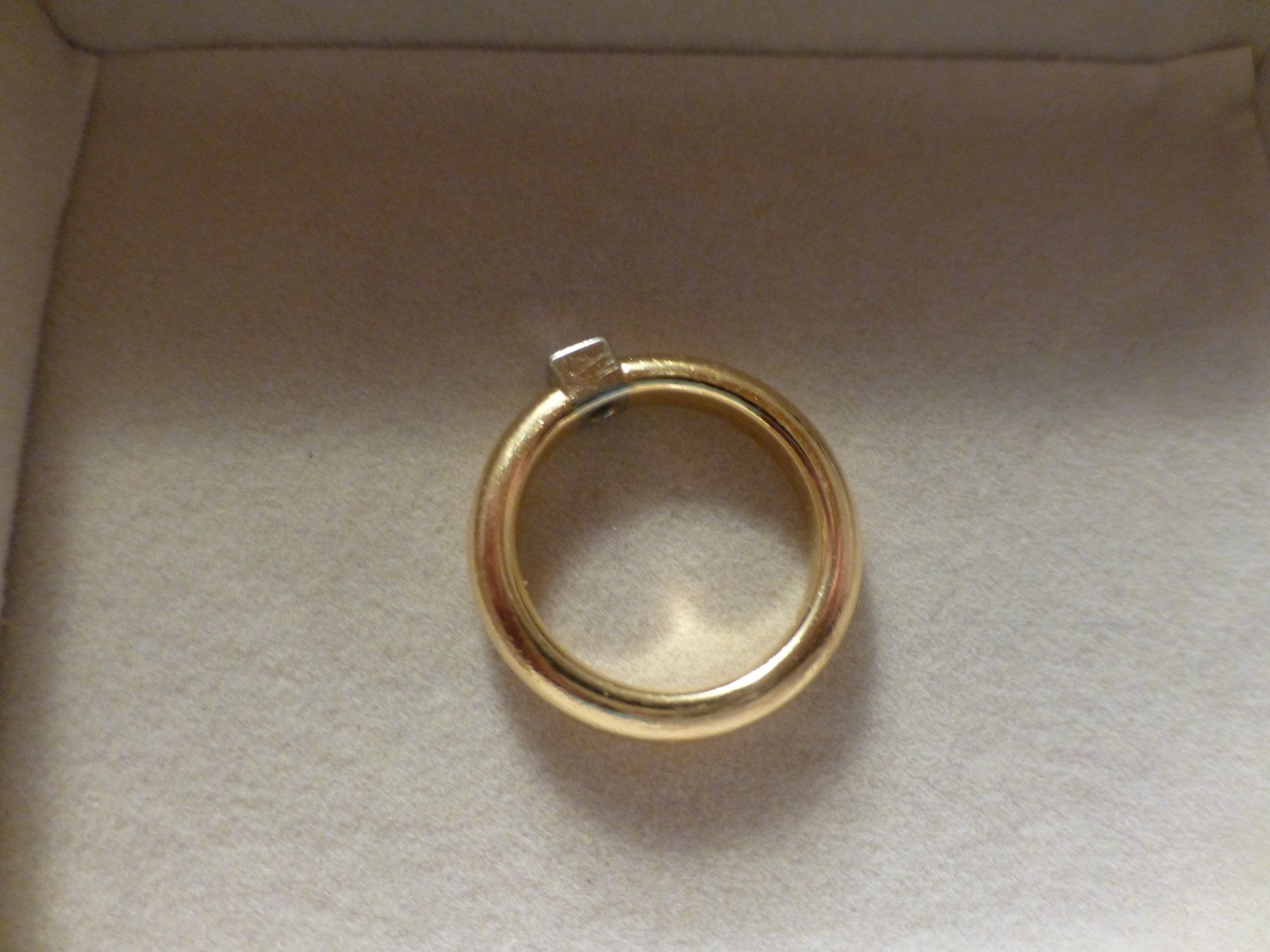 Anelli: Damenring aus 18 Kt. Gelbgold – Usato da Eschenbach LU venduto da Orchi 4