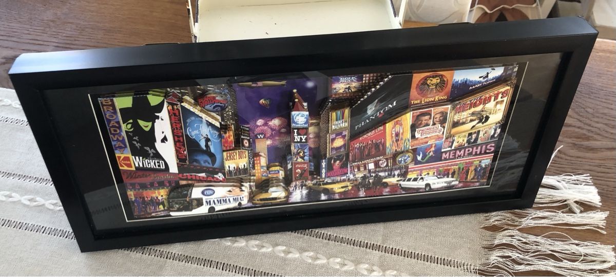 Poster & Bilder: New York Times Square Broadway 3D Bild – Gebraucht aus Oberwil BL von scorpio70 1
