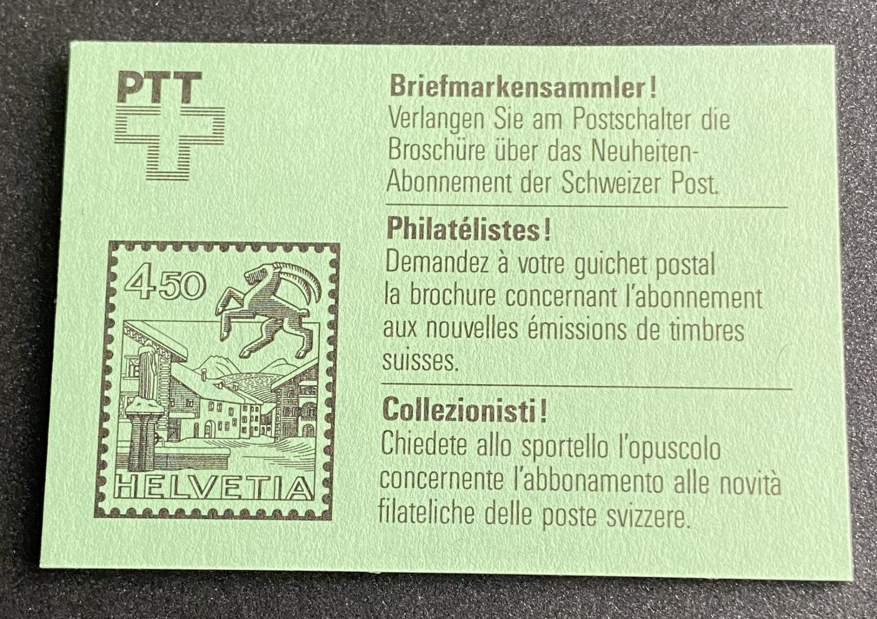 Alle Briefmarken: Markenheftchen ET 78a / 80a – Gebraucht aus Böckten von Hansi36 5