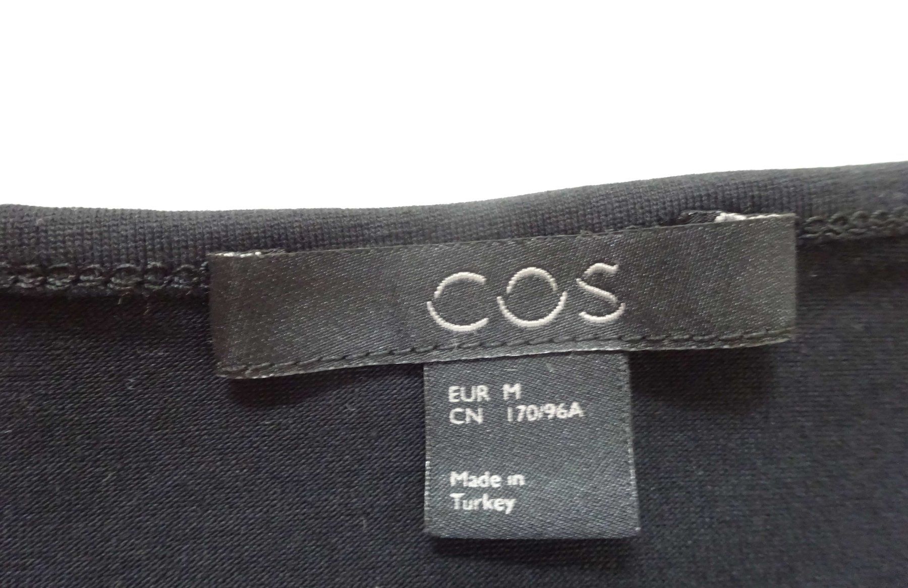 Cos Top: COS - elastisches Top - schwarz - Grösse M – Usato da Zofingen venduto da Justizia_01 1