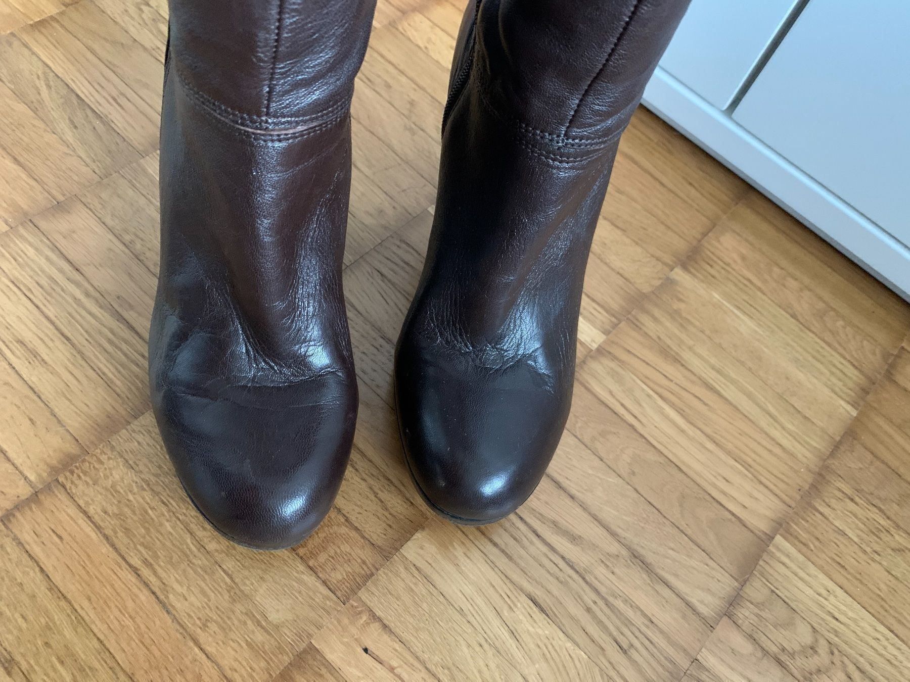 Scarpe da donna: Schöne leder stiefel – Usato da Zürich venduto da Nikuska32 1