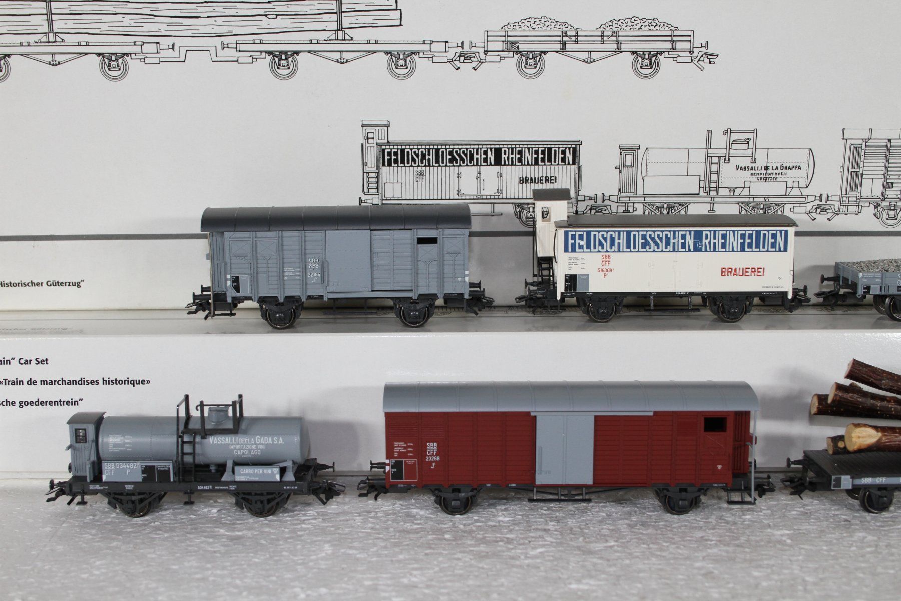 Märklin Modelleisenbahnen: Märklin 48803 SBB Historischer Güterzug – Gebraucht aus Triesen von cor_62ts 5
